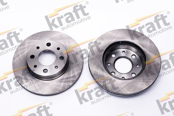 KRAFT Disco de travão 6043210 KRAFT 6043210 Disco de travão FIAT Palio I Hatchback (178) 1.4 Flex 86 cv 2009