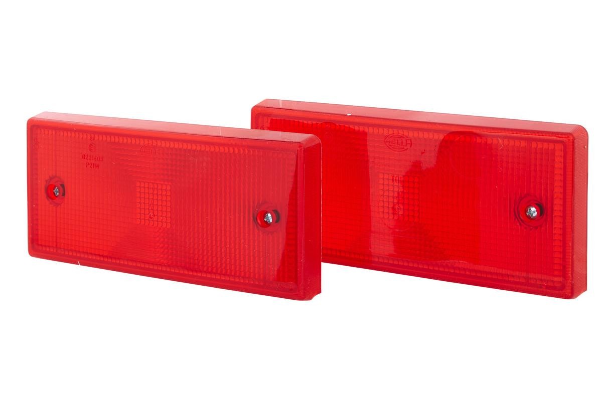 HELLA Lampglas, remlicht 9EL 123 632-001 Stopteken HELLA SCÉNIC 9EL 123 632-001 goedkoop