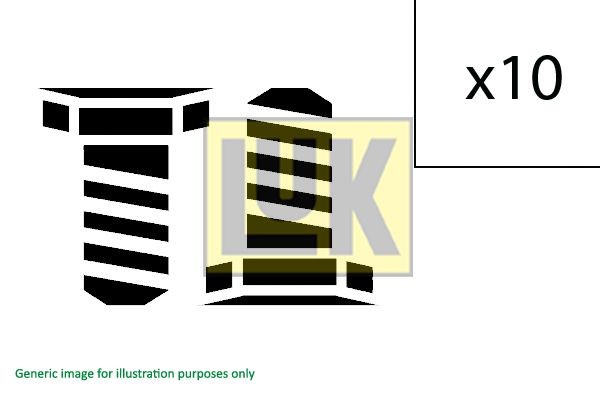 LuK Σετ βιδών, σφόνδυλος 411 0140 10 LuK 411 0140 10 Βίδα σφόνδυλου Seat Altea XL φθηνά