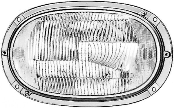 HELLA Lasi, ajovalo 9ES 112 293-001 9ES 112 293-001 HELLA Ajovalojen kuoret MERCEDES-BENZ CITAN