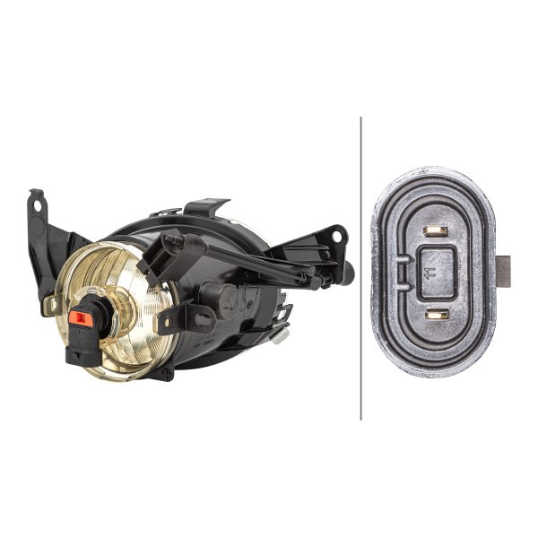 HELLA Mistlamp 1N0 354 681-011 Mistvoorlicht HELLA KADETT 1N0 354 681-011 goedkoop