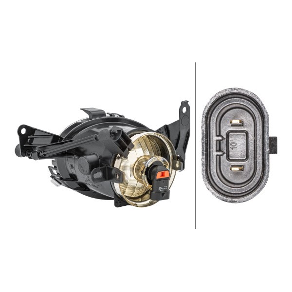 Dimljus HELLA 1N0 354 681-021 HELLA 1N0 354 681-021 Dimstrålkastare LED och Xenon Opel CORSA 2013