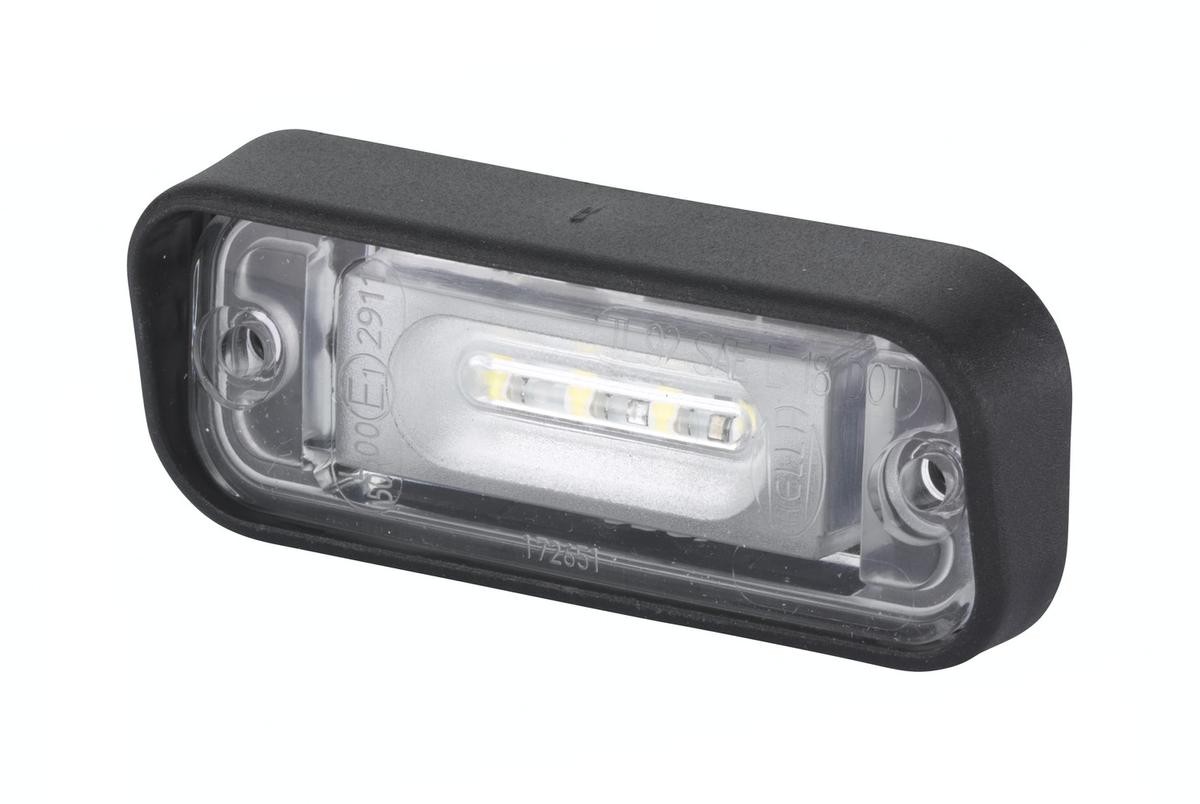 HELLA Luz de chapa de matrícula 2KA 010 278-411 Luz de placa HELLA Opel COMBO 2KA 010 278-411