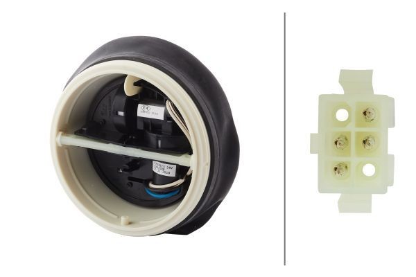HELLA Control Element, outside mirror 9MN 562 843-002 Kia PICANTO HELLA mirror adjustment switch 9MN562843002