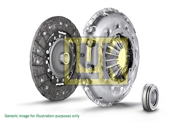 Sidurikomplekt LuK 624 1615 60 LuK RepSet 624 1615 60: Sidurikomplekt Mitsubishi PAJERO SPORT 2002