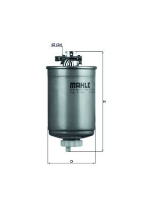 MAHLE Brændstof-filter KL 77 MAHLE KL 77 Brændstoffilter VW Caddy 2 Pickup billig