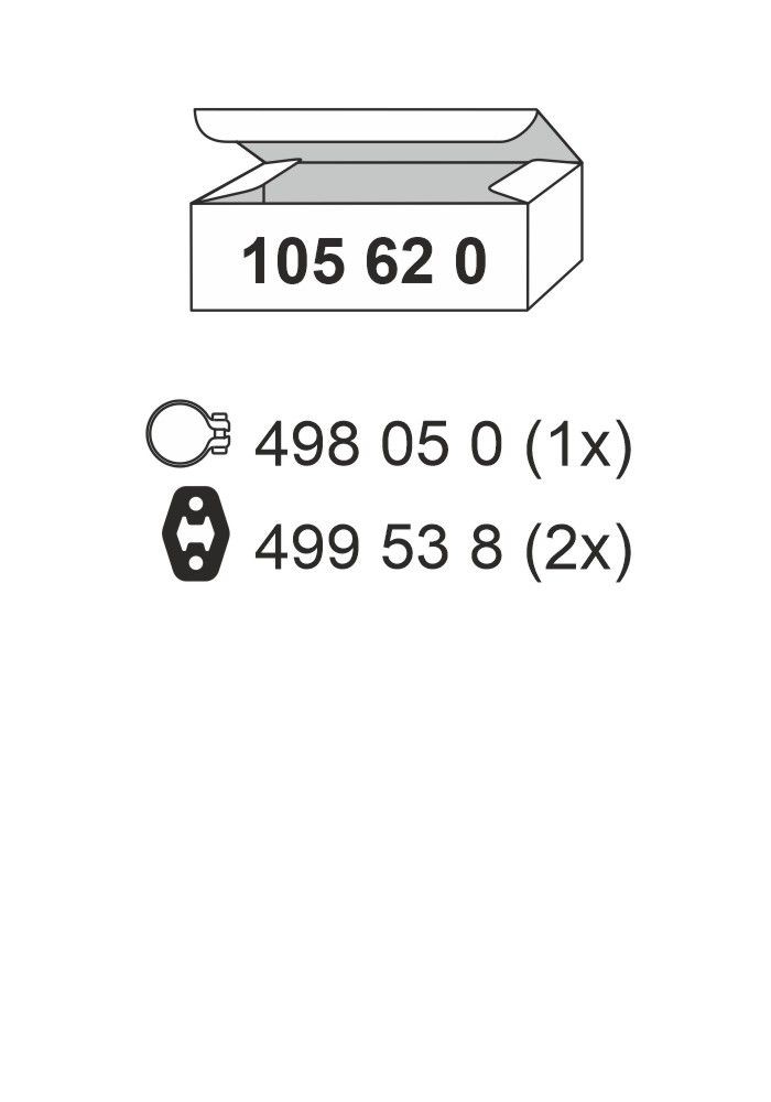 ERNST Σετ τοποθέτησης, σιλανσιέ 105620 ERNST 105620 γνήσια Σετ τοποθέτησης σιλανσιέ KA Hatchback (RU8) κόστος