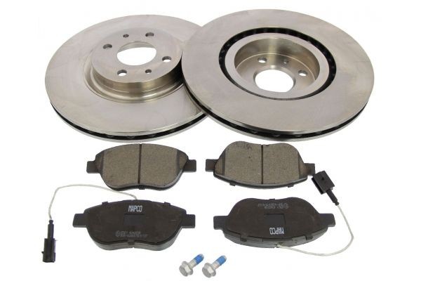 MAPCO Kit de travões 47014 MAPCO 47014 originais Kit de pastilhas de travão e disco Fiat Cinquecento 170 custo
