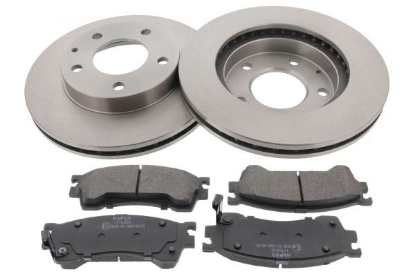MAPCO Kit de travões 47511 MAPCO 47511 originais Kit de pastilhas de travão e disco Mazda CX-5 KF custo