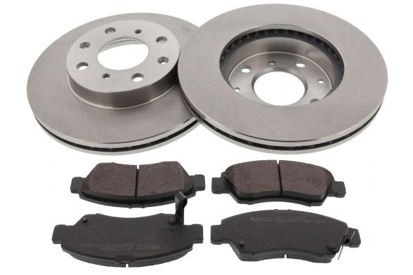 MAPCO Bremseskiver og -klosser 47521 MAPCO 47521 originale Bremsesett Honda Civic Aerodeck hva koster