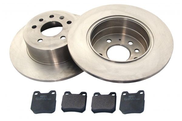 MAPCO Σετ φρένων, δισκόφρενα 47677 MAPCO 47677 γνήσια Δισκόπλακες & τακάκια φρένων Saab 900 Combi κόστος