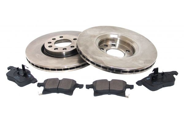 MAPCO Σετ φρένων, δισκόφρενα 47690 MAPCO 47690 Δισκόπλακες & τακάκια φρένων Fiat 500 γνήσια