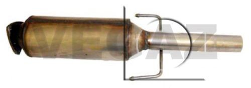 Filtro de partículas VEGAZ FTK-856 VEGAZ FTK-856: Filtro de fuligem partículas sistema de escape Ford KA 2007
