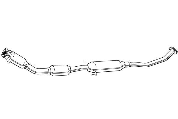 VEGAZ Καταλύτης TK-945 τιμες Καταλύτης Toyota ZDE12_, CDE12_ TK-945 VEGAZ