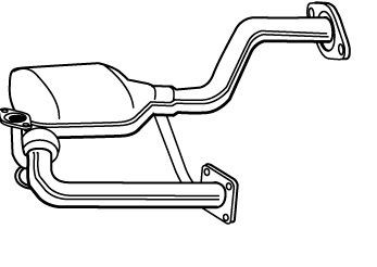 VEGAZ Katalysator MK-927 VEGAZ MK-927 katalytisk omvandlare Mercedes W638 pris