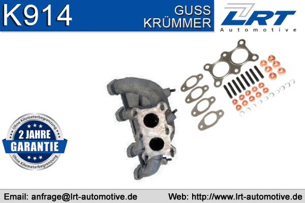 VEGAZ Manifold, eksosanlegg VAK-268 VEGAZ VAK-268 Eksosmanifold Seat Leon 1m1 til en fordelagtig pris