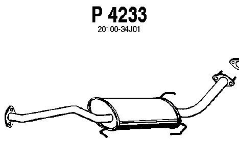 VEGAZ Fremre eksospotte DS-149 VEGAZ DS-149 Forreste lyddemper Nissan Primera P11 Sedan pris