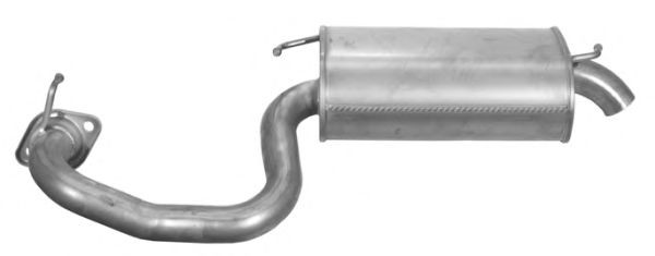Koncový tlmič výfuku VEGAZ TS-369 VEGAZ TS-369 Koncový tlmič výfuku TOYOTA VERSO S 2016