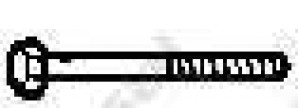 VEGAZ Skrue, eksosanlegg BO-10X40NW14 VEGAZ BO-10X40NW14 Monteringssett eksosanlegg Toyota FJ Cruiser til en fordelagtig pris