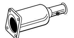 VEGAZ Partikkelfilter PGK-831 Dieselpartikkelfilter VEGAZ Citroën DS3 PGK-831