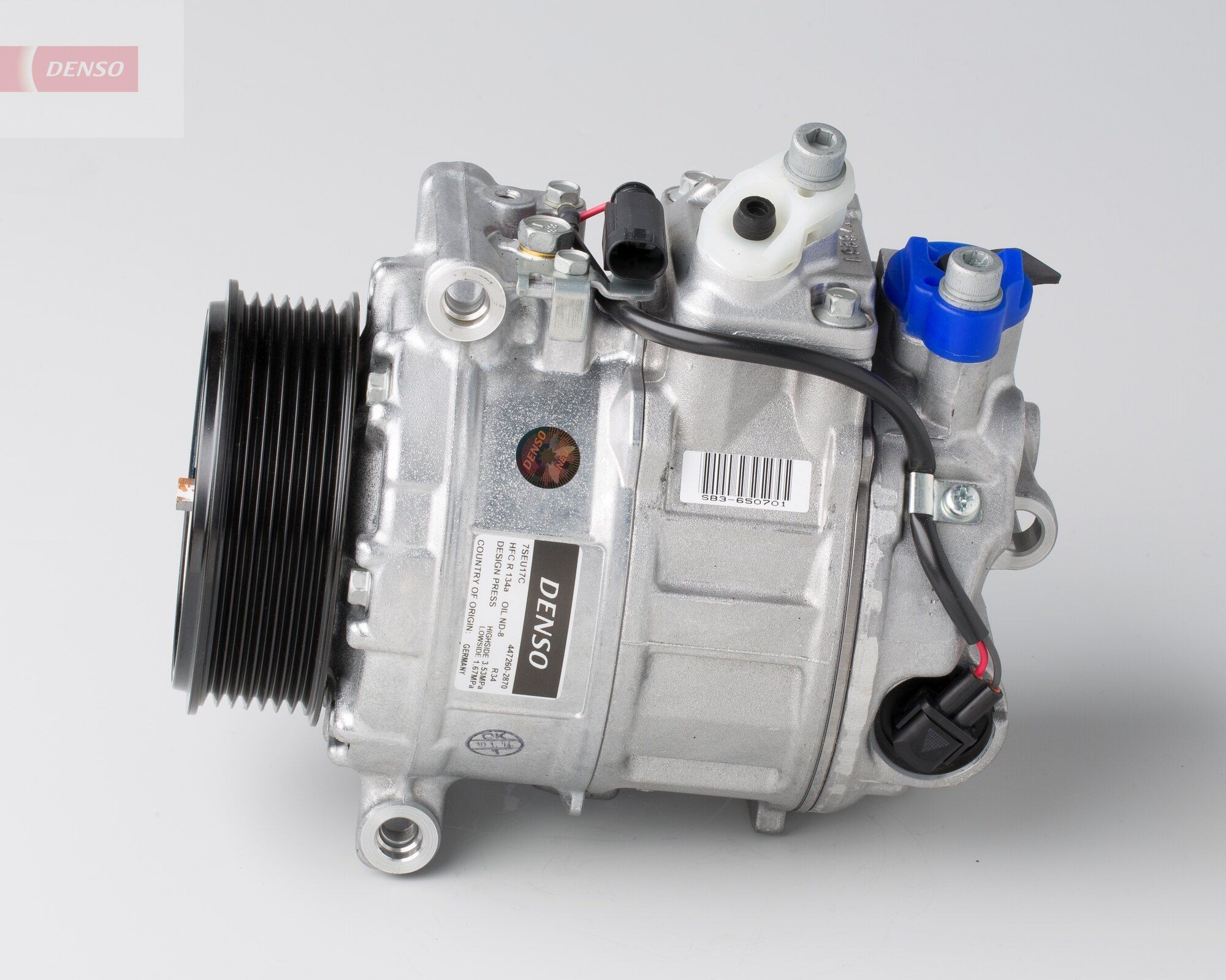 DENSO Compressore aria condizionata DCP17138 DENSO DCP17138 Compressore aria condizionata Nissan ALMERA originali