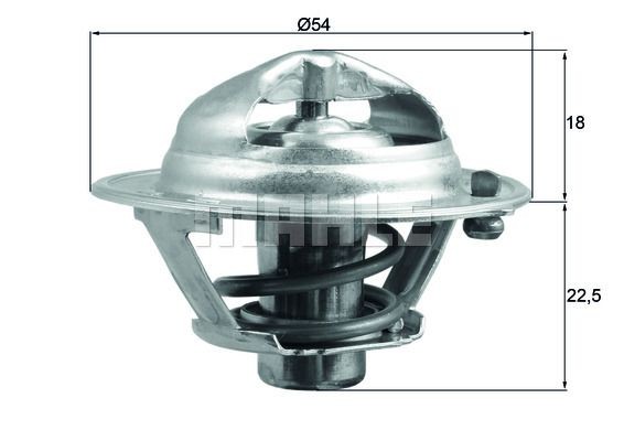 BEHR THERMOT-TRONIK Termostat chladenia TX 93 83D Termostat BEHR THERMOT-TRONIK Peugeot 108 TX 93 83D