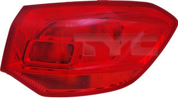 TYC Rear light 11-11875-01-2 TYC 11-11875-01-2 Rear light