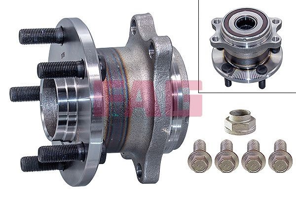Kit de roulement de roue FAG 713 6222 00 FAG 713 6222 00 Moyeu de roue SUBARU OUTBACK 2006