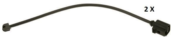 TRW Slitekontakt bremsekloss GIC324 Bremsebeleggslitasje TRW MACAN GIC324 billige