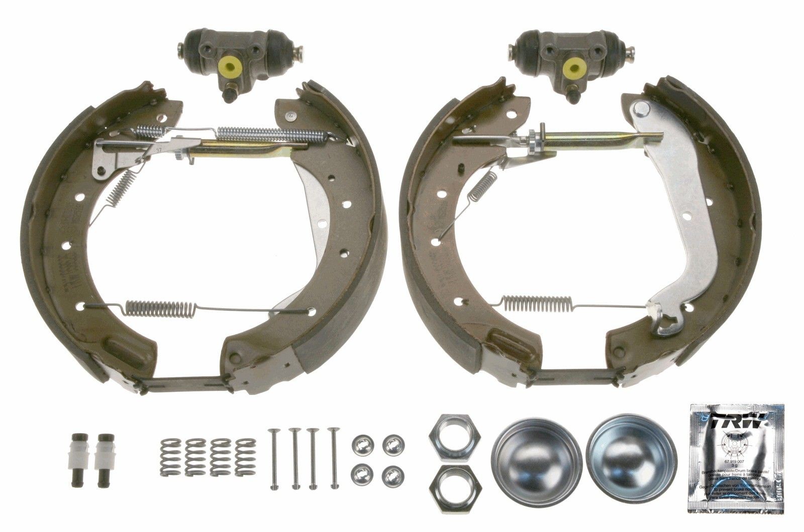 TRW Sada bŕzd, Bubnová brzda GSK1945 GSK1945 Superkit Bubnové brzdy NISSAN PULSAR TRW