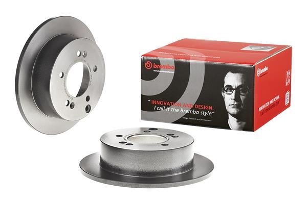 Bremžu diski BREMBO 08.A114.21 BREMBO Prime 08.A114.21: Bremžu disks Hyundai SONATA 2008