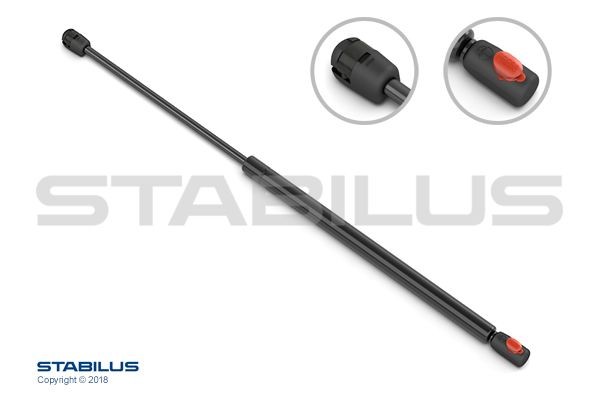 STABILUS Αμορτ. αερίου, καπό κινητήρα 934259 STABILUS 934259 Μπουκάλες καπό Pajero III SUV Cabrio (V6_W, V7_W) γνήσια τιμες