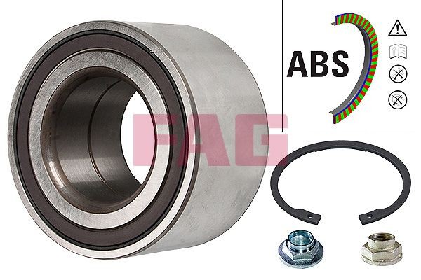 FAG Kit cuscinetto ruota 713 6158 00 713 6158 00 Cuscinetto ruota FAG MAZDA 3 costo