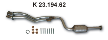 EBERSPÄCHER Katalysaattori 23.194.62 23.194.62 EBERSPÄCHER Katalysaattori Mercedes-Benz T1 Bussi hinta