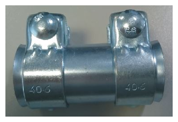 EBERSPÄCHER Collier d'échappement 04.454.911 Connecteur d'echappement EBERSPÄCHER ESCORT 04.454.911 pas cher