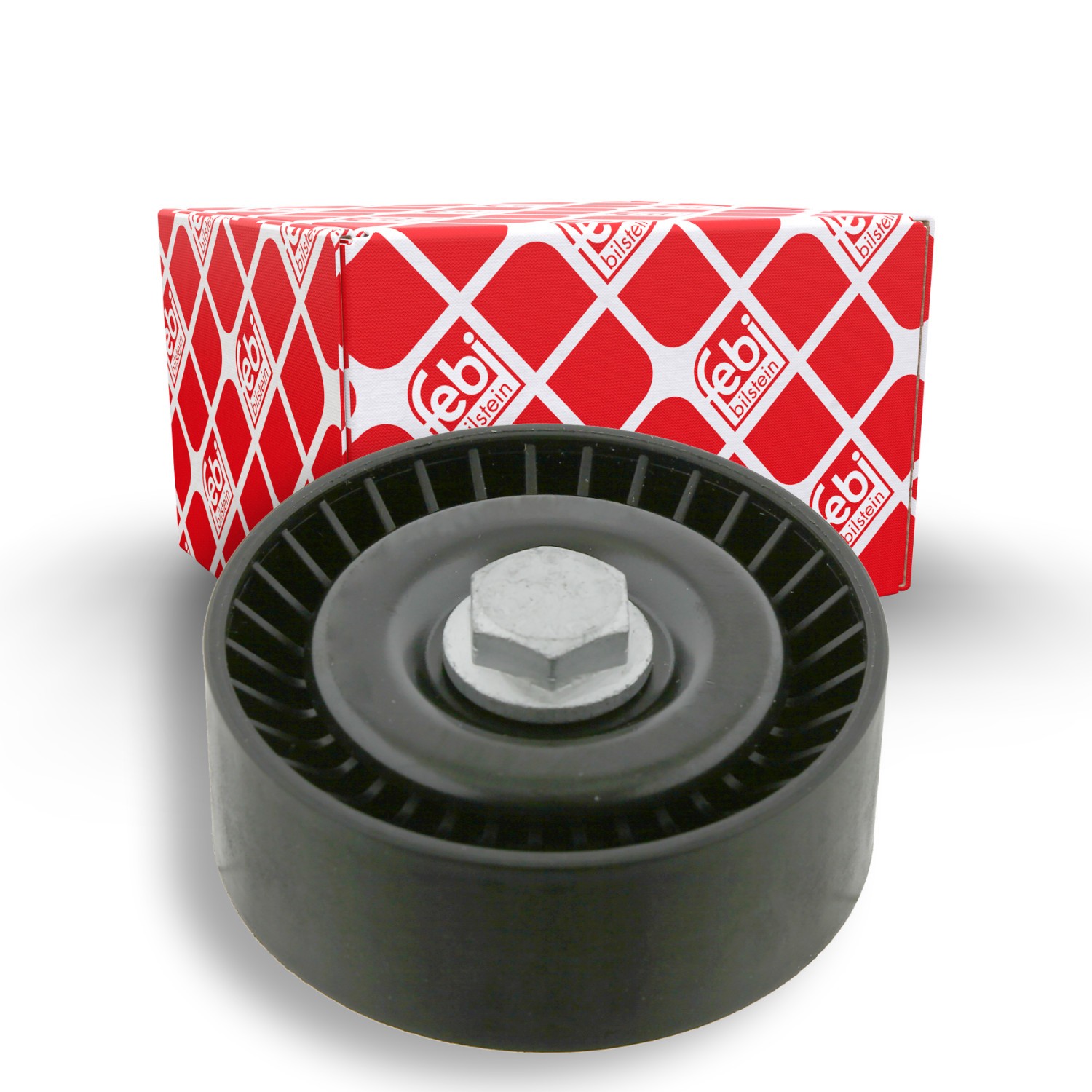 FEBI BILSTEIN Deflection / Guide Pulley, v-ribbed belt 27374 27374 FEBI BILSTEIN idler pulley for ABARTH