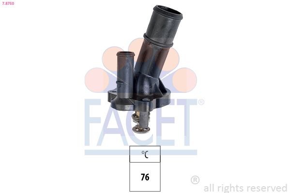 FACET Thermostaat, koelvloeistof 7.8750 Mazda TRIBUTE Thermostaat FACET 7.8750