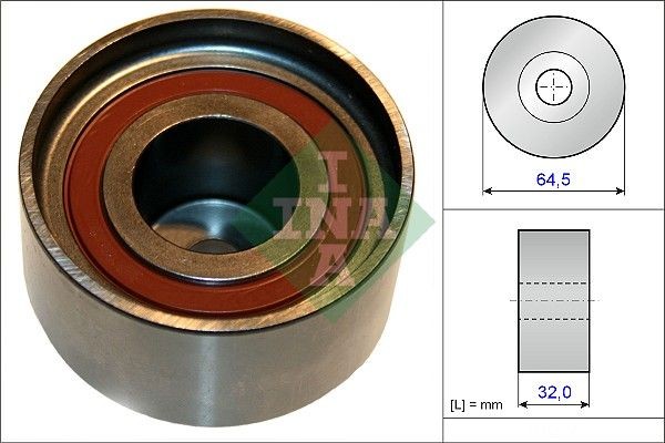 INA Timing belt deflection pulley 532 0675 10 MITSUBISHI CARISMA INA timing belt deflection pulley 532067510