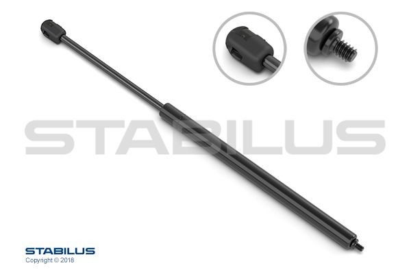 Gāzes atspere, Motora pārsegs STABILUS 926850 STABILUS // LIFT-O-MAT® 926850 Gāzes amortizators motora pārsegs MERCEDES-BENZ A Klase 2010