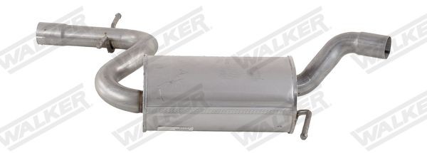 WALKER Keskiäänenvaimentaja 23129 Volkswagen 9N4 Pakoputki äänenvaimennin keski 23129 WALKER