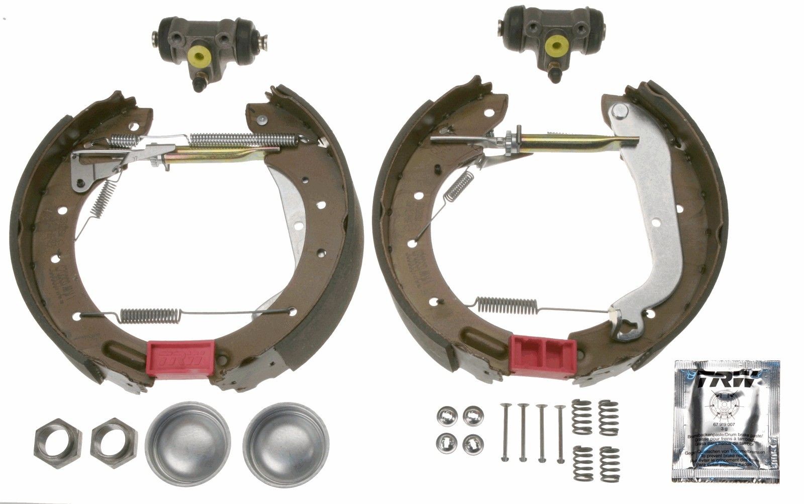 TRW Pidurikomplekt, trummelpidur GSK1944 GSK1944 Pidurikomplekt, trummelpidur FORD TRANSIT TRW