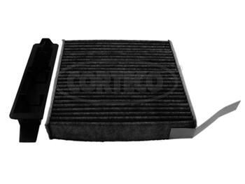 CORTECO Filtrs, Salona telpas gaiss 80004402 Salona filtrs CORTECO Nissan QASHQAI 80004402