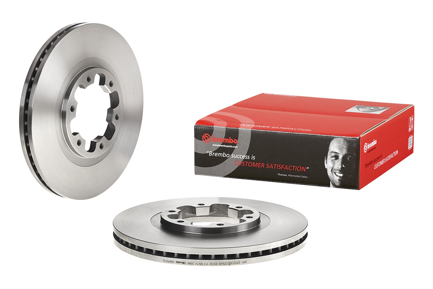 BREMBO Disco freno 09.A452.10 BREMBO 09.A452.10 Disco freno NISSAN Pick Up (D22) 2.5 D 83 CV 1998
