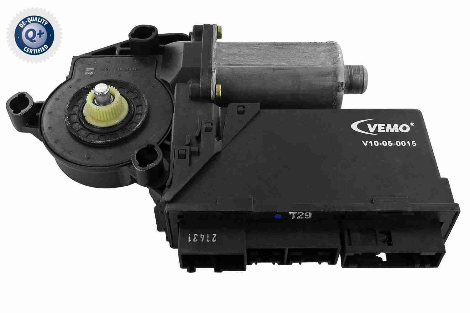 Moteur électrique, lève-vitre VEMO V10-05-0015 VEMO V10-05-0015: Moteur lève vitre Audi A4 2009