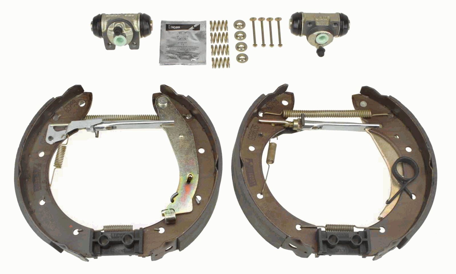 TRW Brake Set, drum brakes GSK1150 GSK1150 TRW drum brake for CITROЁN XSARA