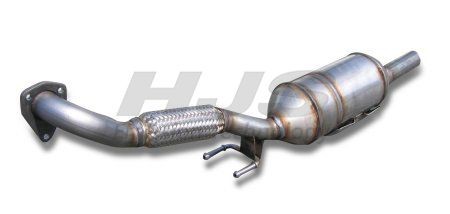 HJS Järelvarustuse kompl, katalisaator / tahmafilter (kombisüst.) 93 11 3011 Euro1- / euro2- / d3-ümberehitus HJS Audi A4 93 11 3011