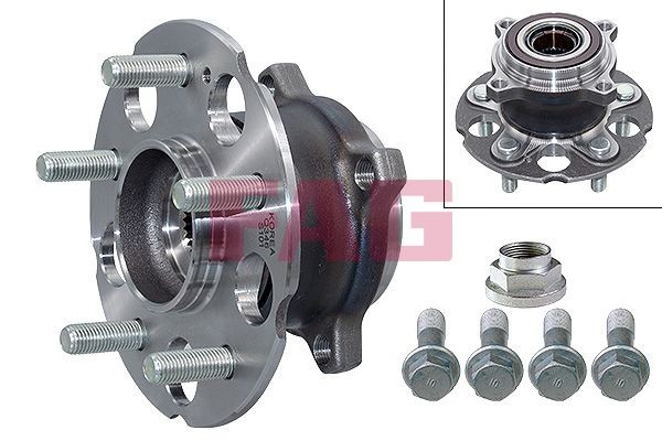 FAG Kit cuscinetto ruota 713 6179 00 713 6179 00 costo Mozzo ruota HONDA JAZZ FAG