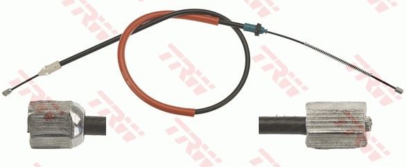 TRW Tautrekk, håndbremse GCH253 Håndbrekk TRW Renault ZOE GCH253