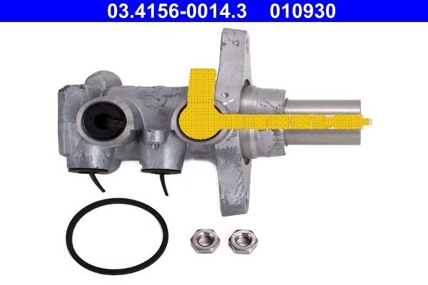 ATE Brake master cylinder 03.4156-0014.3 ATE 03.4156-0014.3 PEUGEOT 207 brake master cylinder replacement