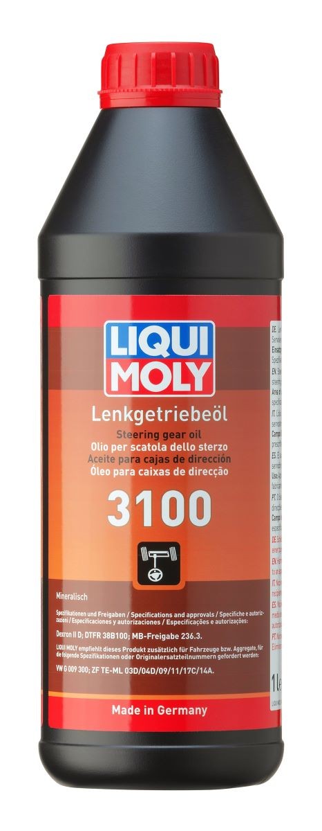 LIQUI MOLY Olio servosterzo 1145 Olio servosterzo LIQUI MOLY 3100 1145 costo Sterzo Dyna 150 Y60